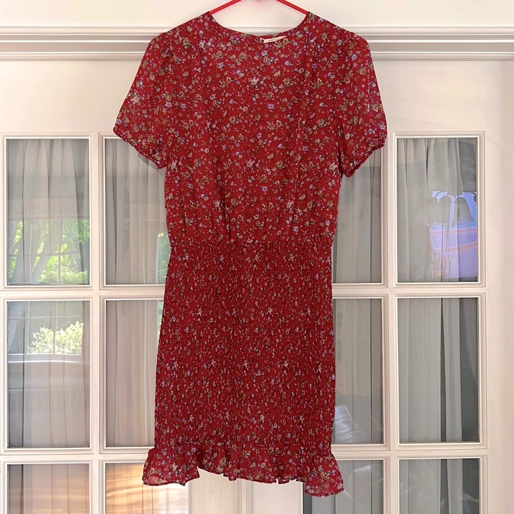 NWOT Urban Outfitters smocked floral dress